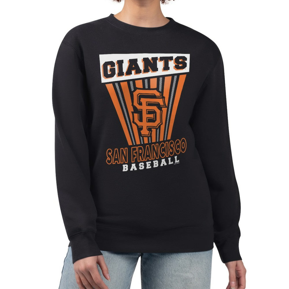 San Francisco Giants Starter Women's Poster Print Pullover Sweatshirt Outlet