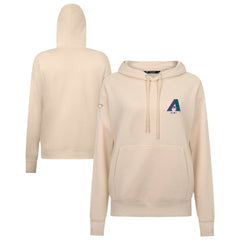 Arizona Diamondbacks Levelwear Women's Cooperstown Collection Adorn Core Logo Pullover Hoodie Near Me