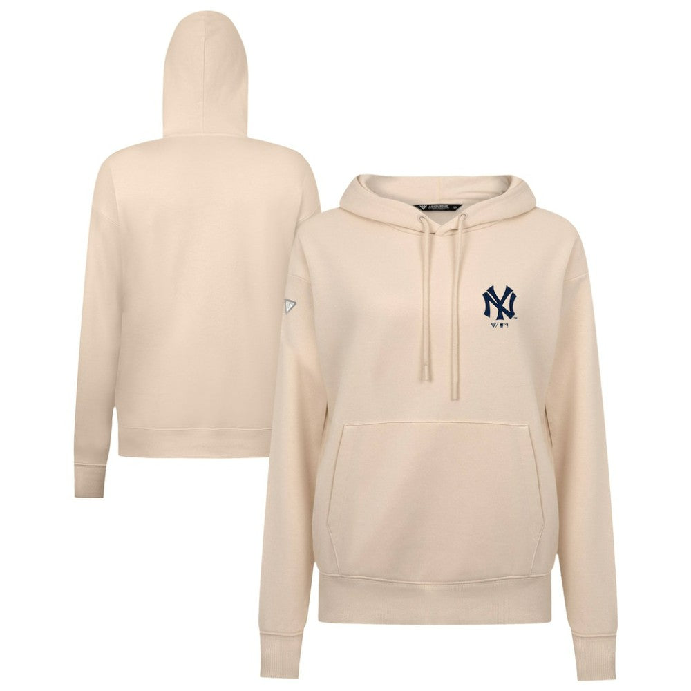 New York Yankees Levelwear Women's Cooperstown Collection Adorn Core Logo Pullover Hoodie Near Me