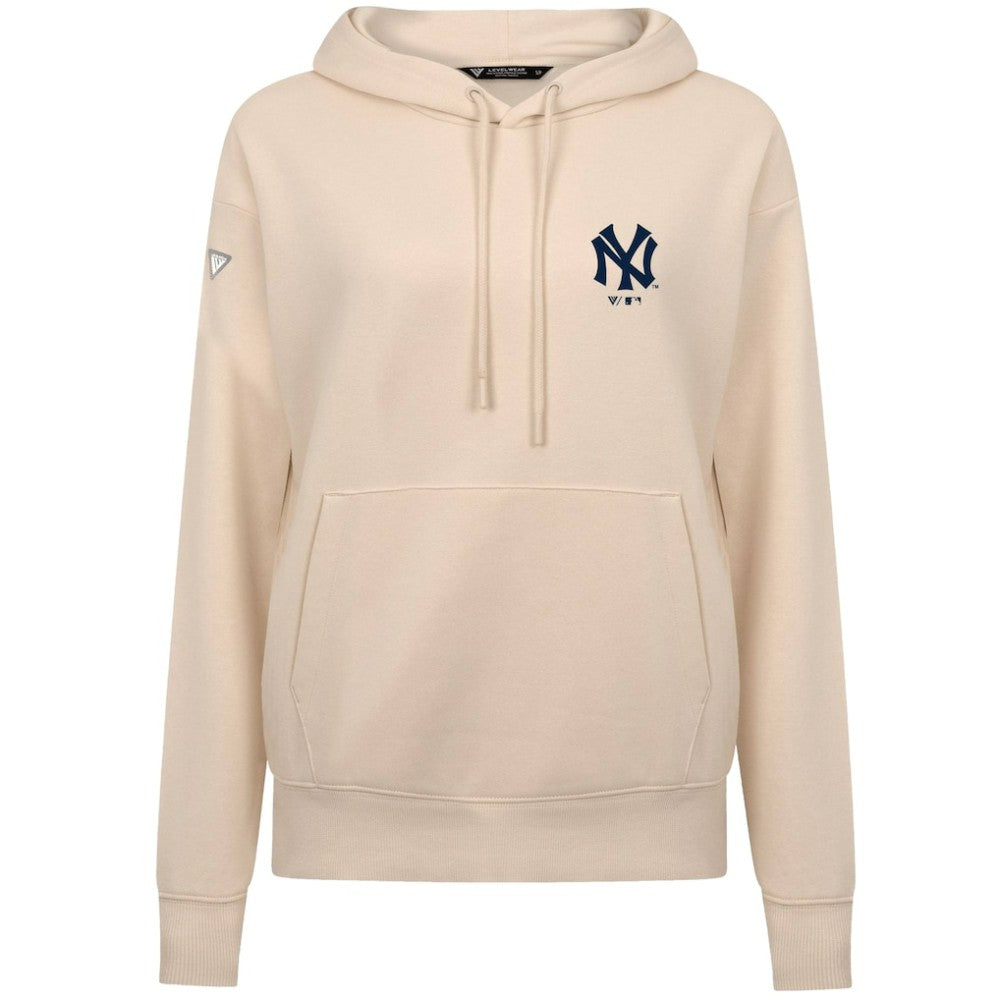 New York Yankees Levelwear Women's Cooperstown Collection Adorn Core Logo Pullover Hoodie Near Me