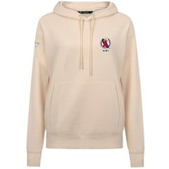 Los Angeles Angels Levelwear Women's Cooperstown Collection Adorn Core Logo Pullover Hoodie Sale