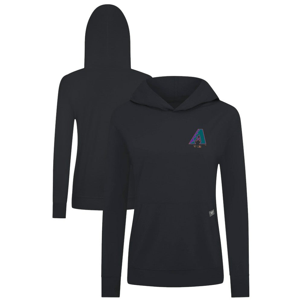 Arizona Diamondbacks Levelwear Women's Cooperstown Collection Relay Core Logo Pullover Hoodie for sale