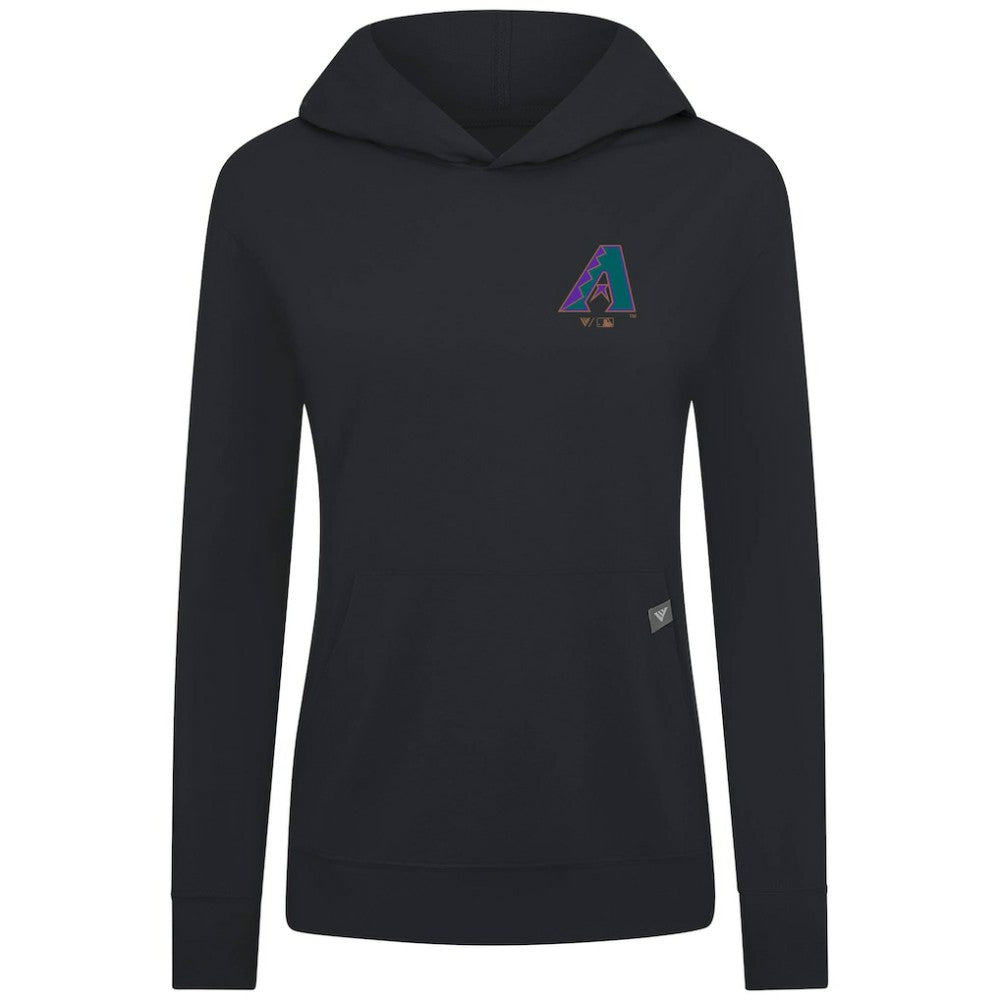 Arizona Diamondbacks Levelwear Women's Cooperstown Collection Relay Core Logo Pullover Hoodie for sale