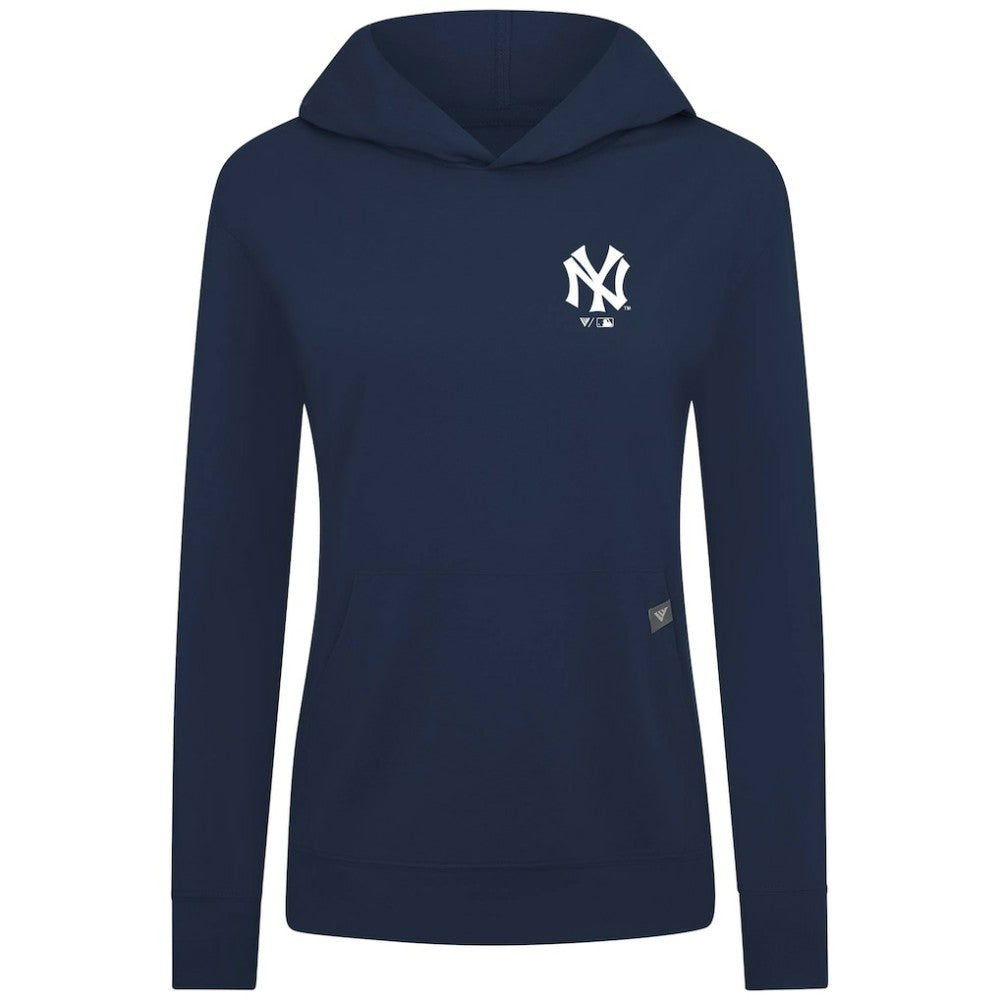 New York Yankees Levelwear Women's Cooperstown Collection Relay Core Logo Pullover Hoodie for sale