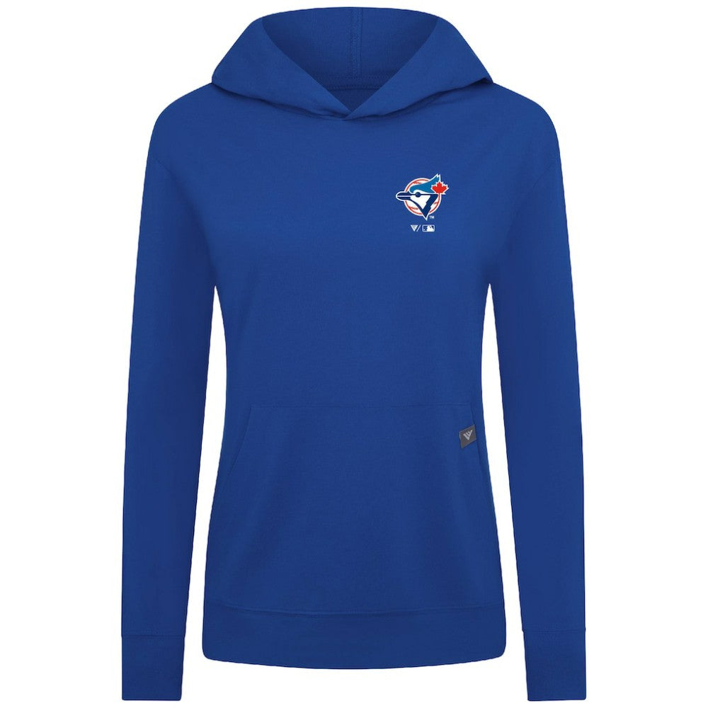 Toronto Blue Jays Levelwear Women's Cooperstown Collection Relay Core Logo Pullover Hoodie Online