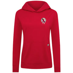 Los Angeles Angels Levelwear Women's Cooperstown Collection Relay Core Logo Pullover Hoodie for sale