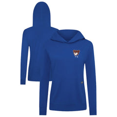 Chicago Cubs Levelwear Women's Cooperstown Collection Relay Core Logo Pullover Hoodie Online
