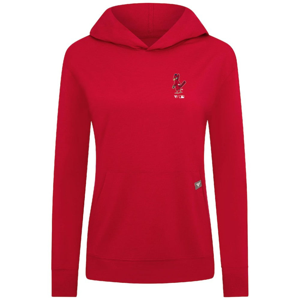 St. Louis Cardinals Levelwear Women's Cooperstown Collection Relay Core Logo Pullover Hoodie Near Me
