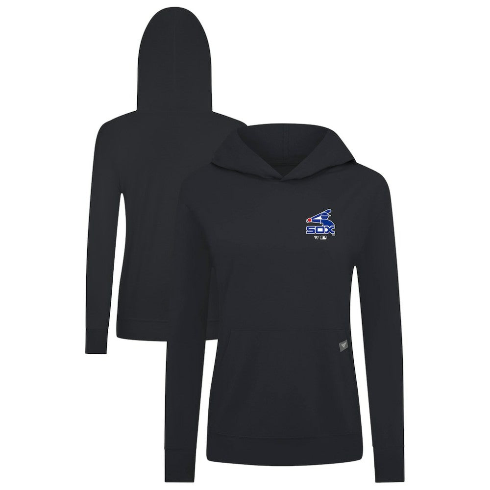 Chicago White Sox Levelwear Women's Cooperstown Collection Relay Core Logo Pullover Hoodie for sale