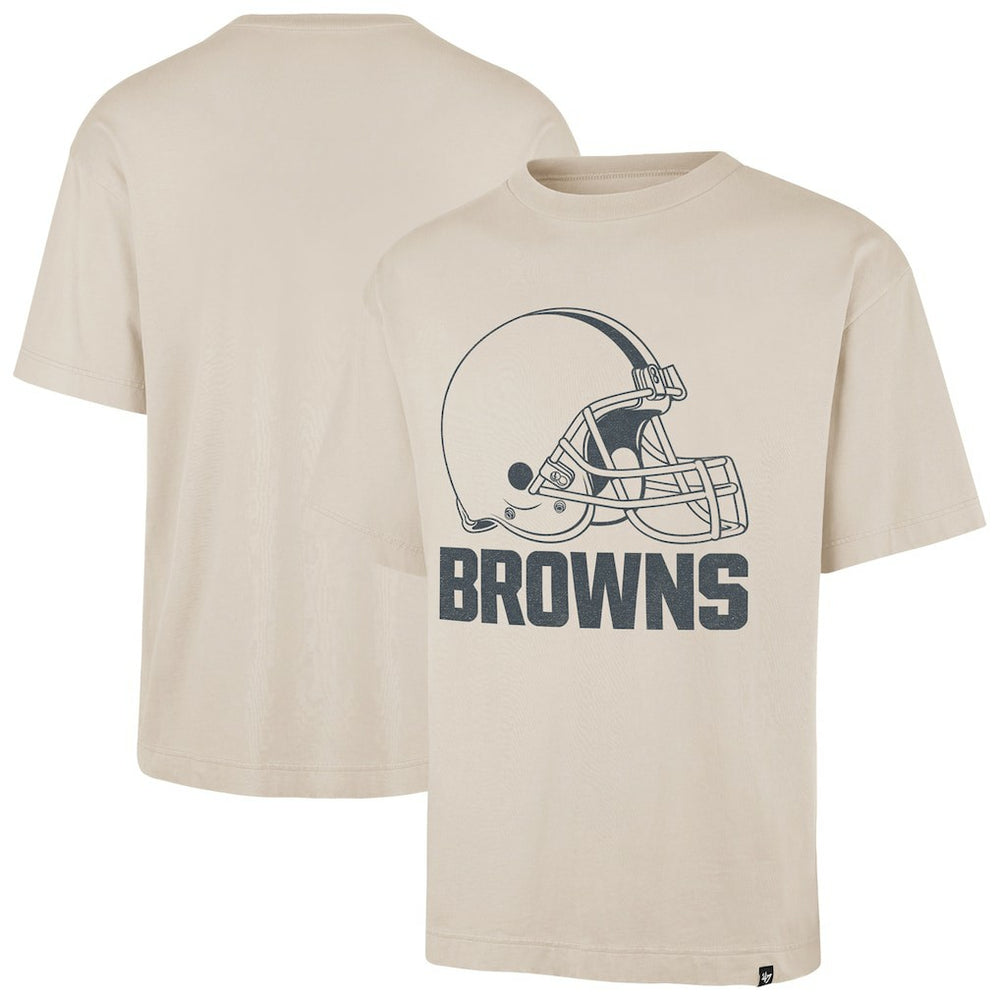 Cleveland Browns '47 Bouldering Imprint Ravine Foundation T-Shirt - Tan - 47 brand