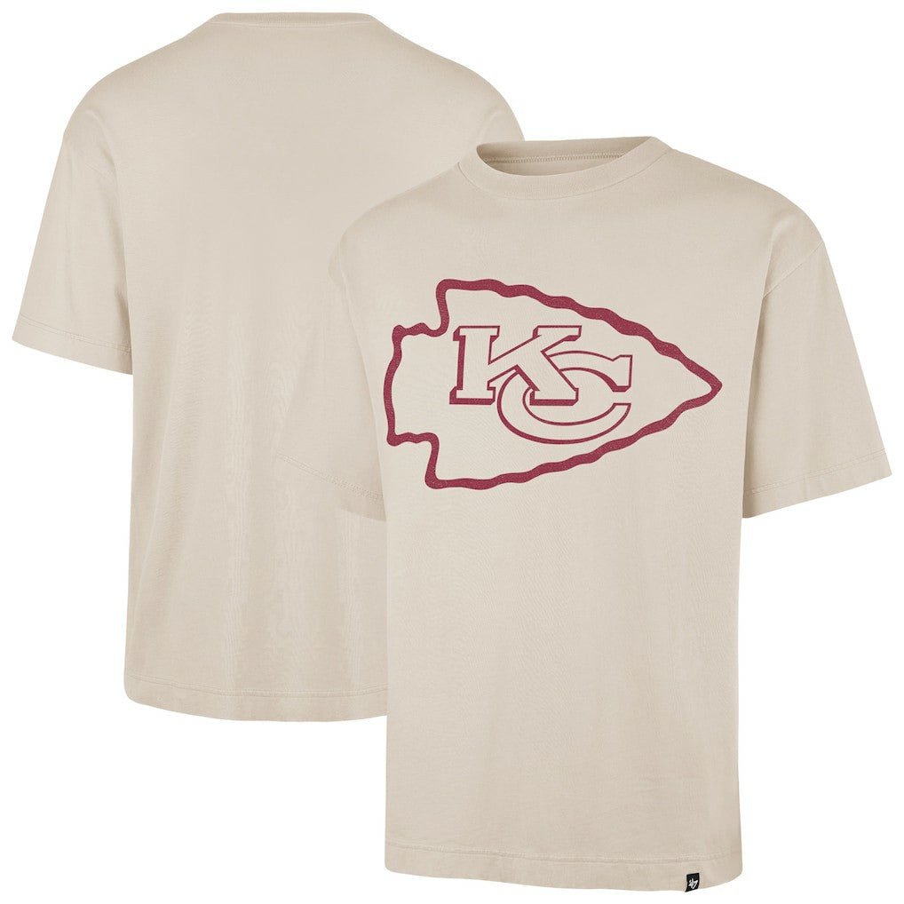 Kansas City Chiefs '47 Bouldering Imprint Ravine Foundation T-Shirt - Tan - 47 brand