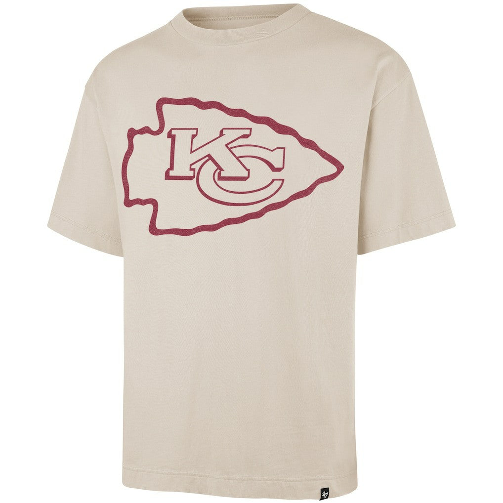 Kansas City Chiefs '47 Bouldering Imprint Ravine Foundation T-Shirt - Tan - 47 brand