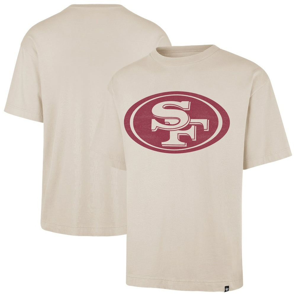 San Francisco 49ers '47 Bouldering Imprint Ravine Foundation T-Shirt - Tan - 47 brand