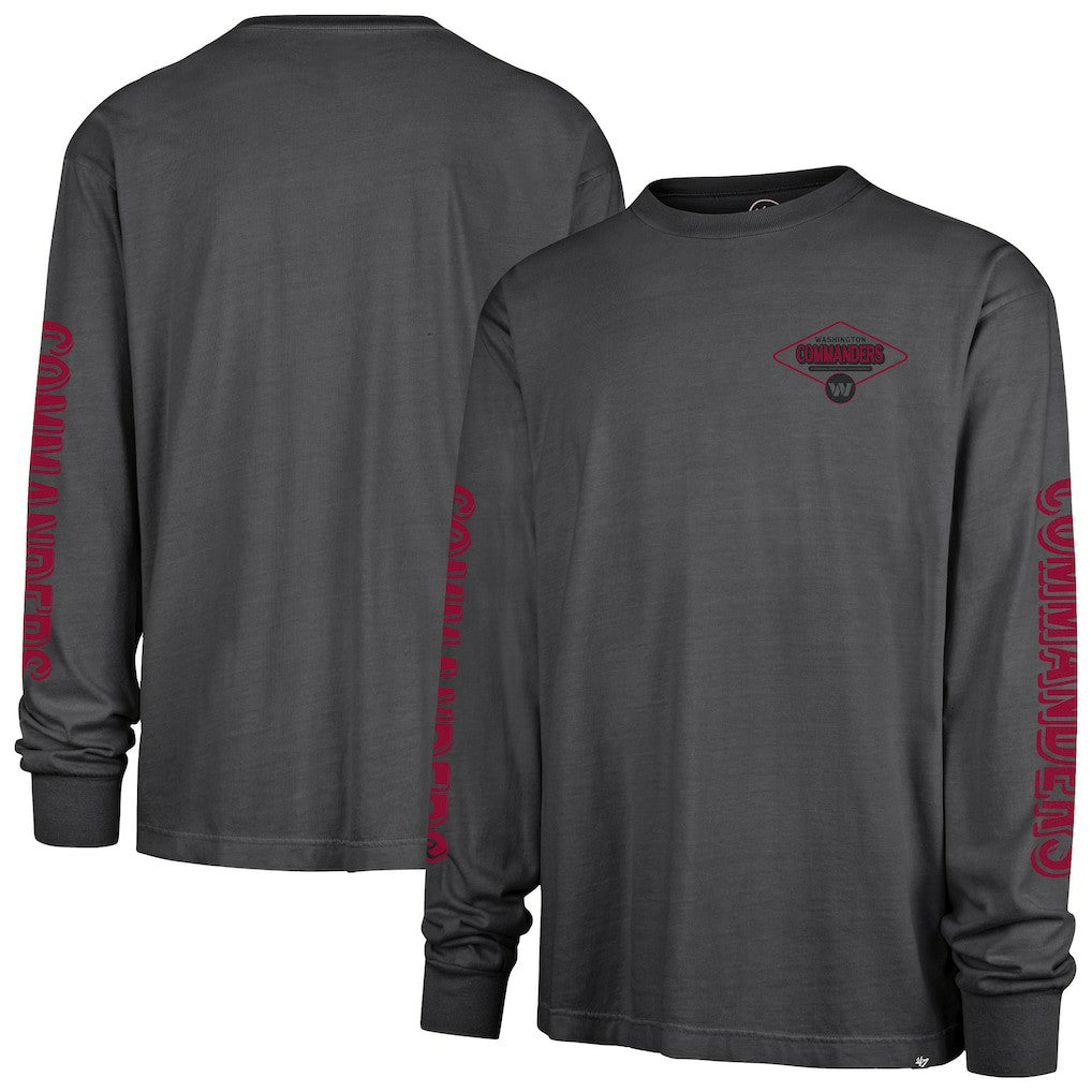 Washington Commanders '47 Cairn Ravine Foundation Long Sleeve T-Shirt - Black - 47 brand