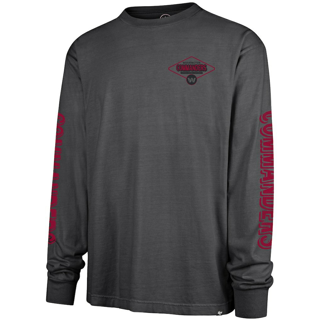 Washington Commanders '47 Cairn Ravine Foundation Long Sleeve T-Shirt - Black - 47 brand