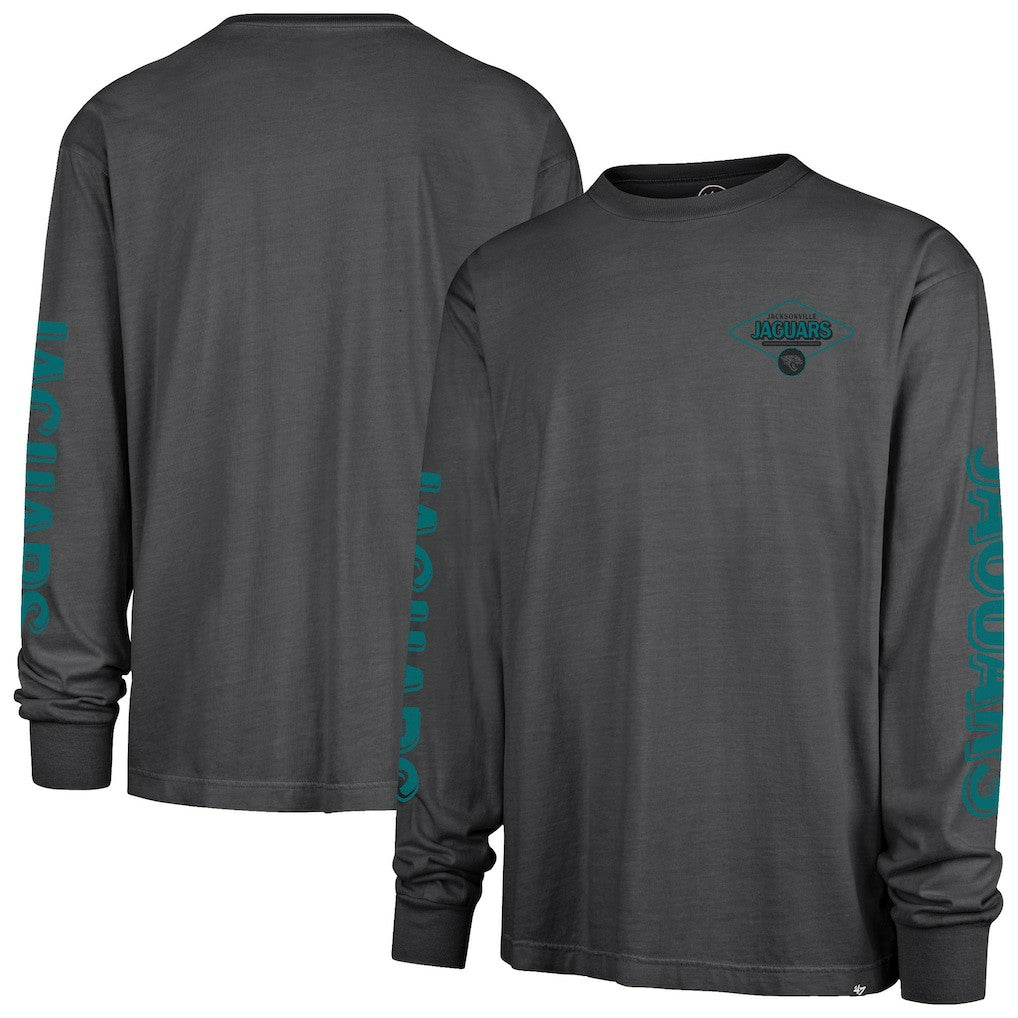 Jacksonville Jaguars '47 Cairn Ravine Foundation Long Sleeve T-Shirt - Black - 47 brand