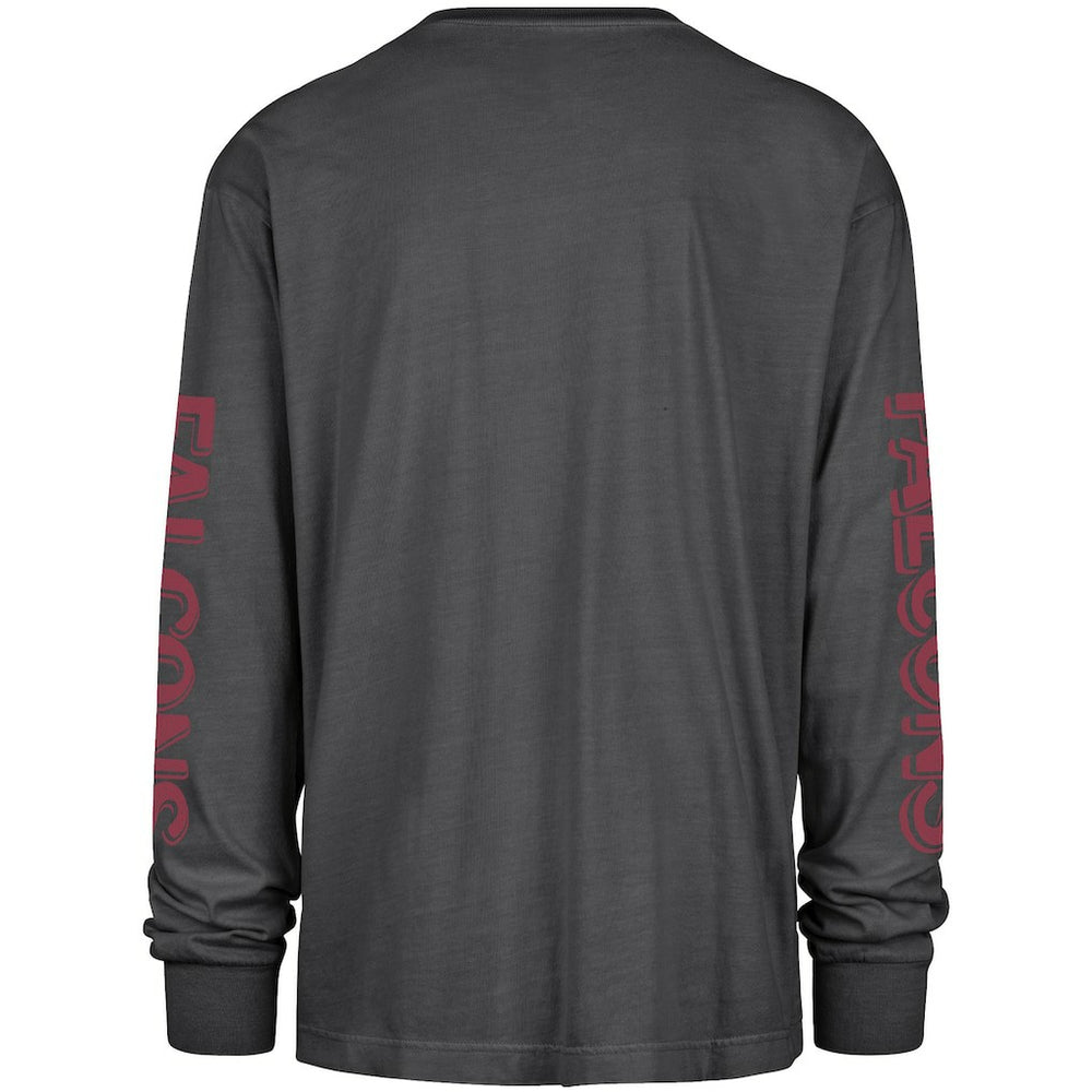 Atlanta Falcons '47 Cairn Ravine Foundation Long Sleeve T-Shirt - Black - 47 brand