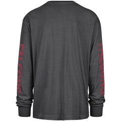 Atlanta Falcons '47 Cairn Ravine Foundation Long Sleeve T-Shirt - Black - 47 brand