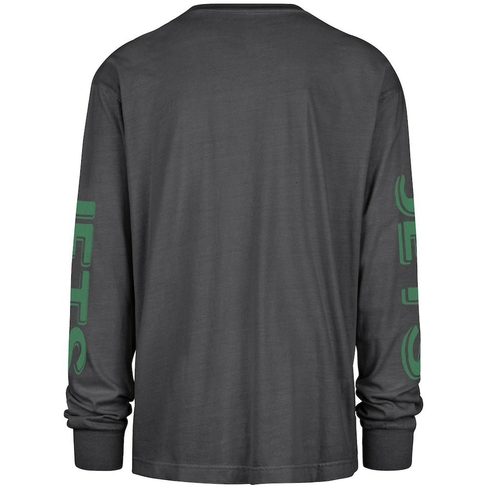 New York Jets '47 Cairn Ravine Foundation Long Sleeve T-Shirt - Charcoal - 47 brand