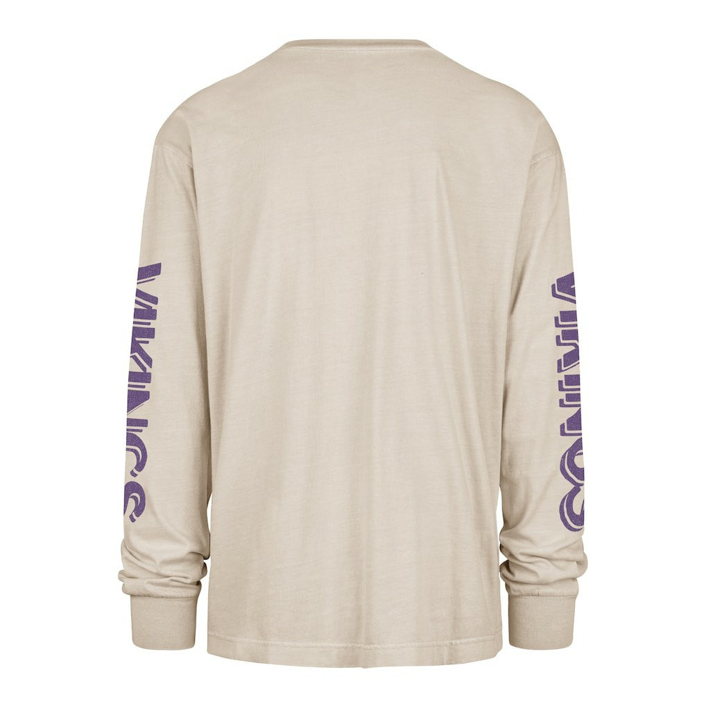 Minnesota Vikings '47 Cairn Ravine Foundation Long Sleeve T-Shirt - Tan - 47 brand