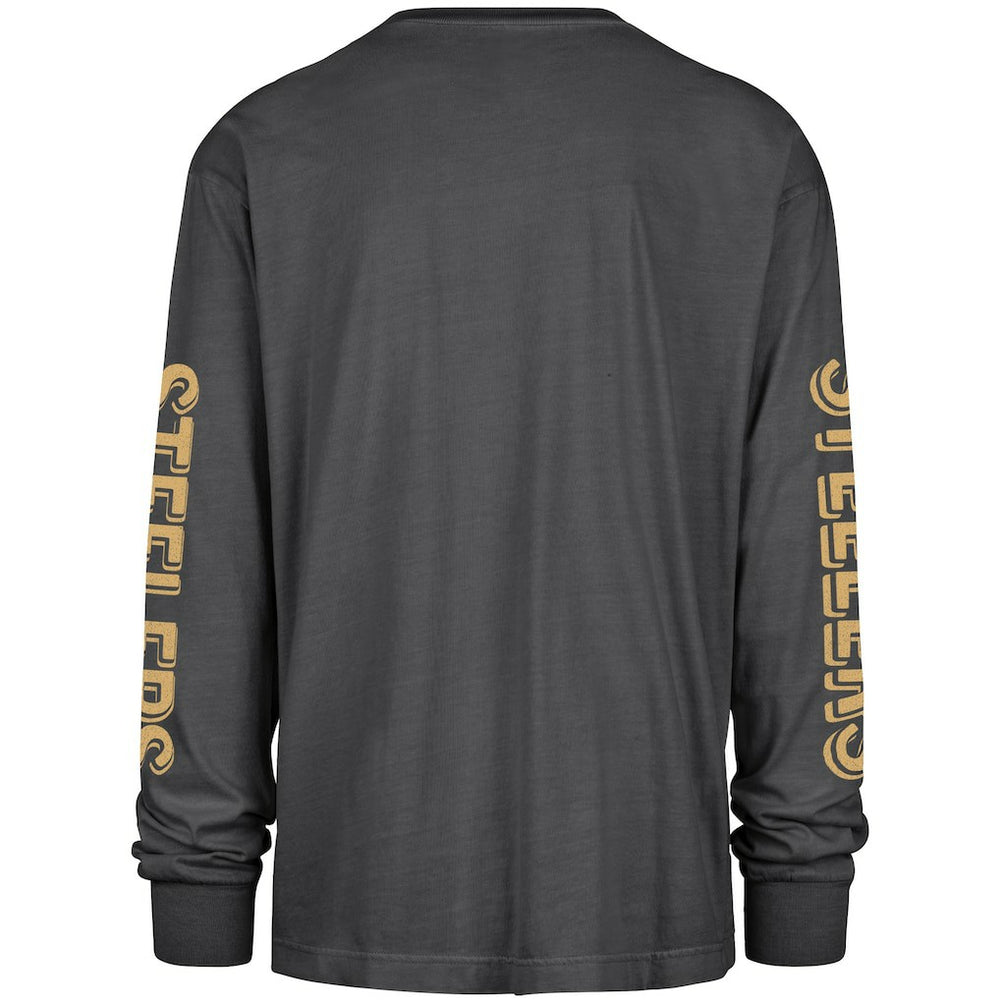 Pittsburgh Steelers '47 Cairn Ravine Foundation Long Sleeve T-Shirt - Black - 47 brand