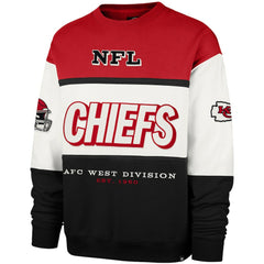 Kansas City Chiefs '47 Breeze Maximalist Sweatshirt - Red/Black - 47 brand