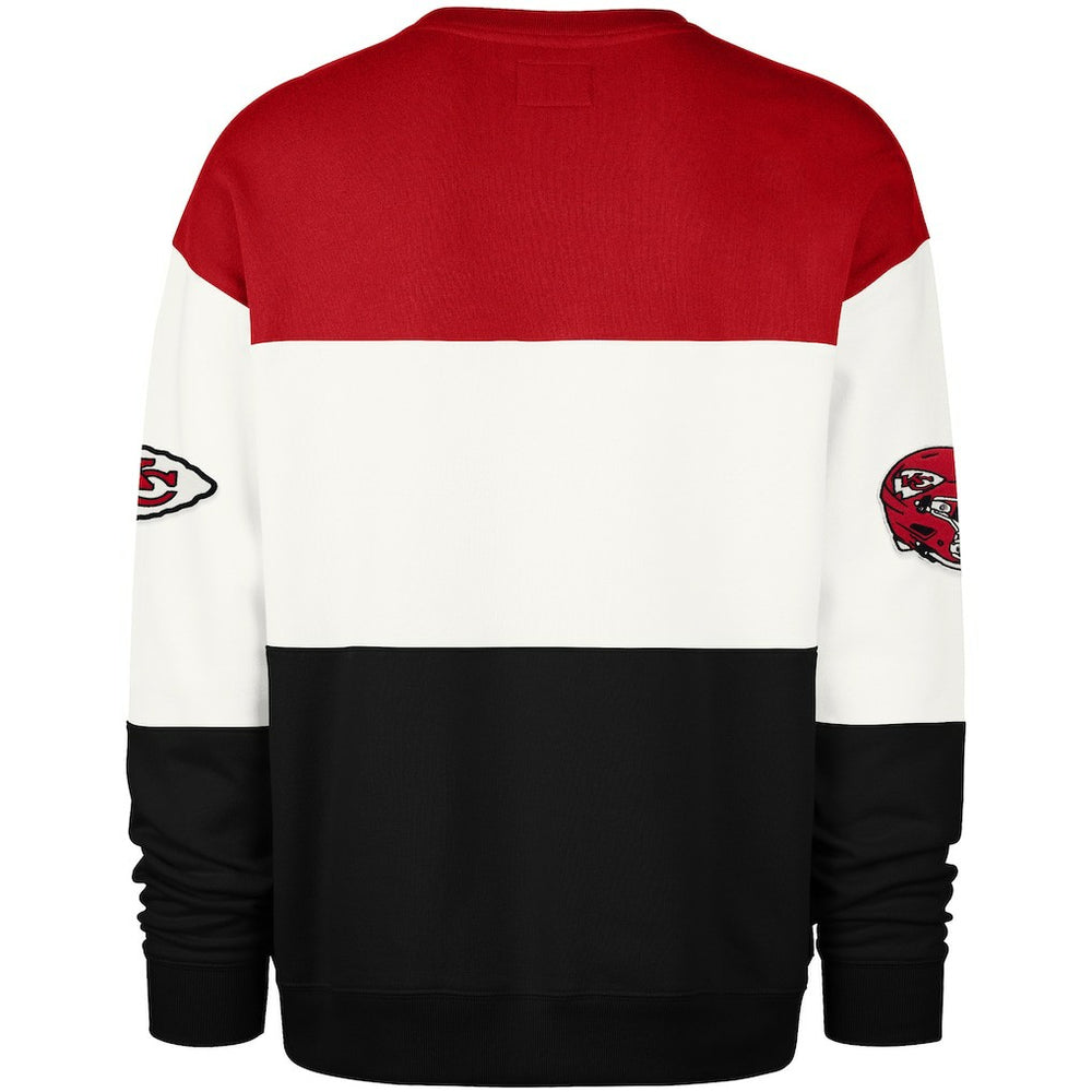 Kansas City Chiefs '47 Breeze Maximalist Sweatshirt - Red/Black - 47 brand