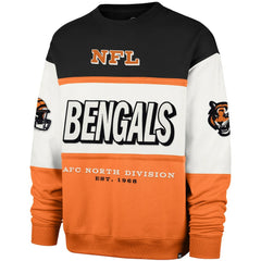 Cincinnati Bengals '47 Breeze Maximalist Sweatshirt - Black/Orange - 47 brand