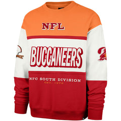Tampa Bay Buccaneers '47 Throwback Breeze Maximalist Sweatshirt - Orange/Red - 47 brand
