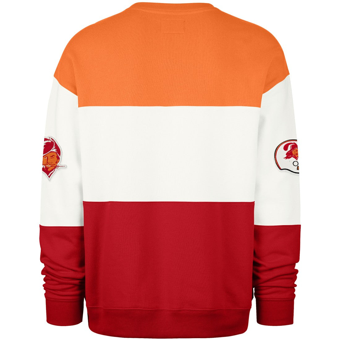 Tampa Bay Buccaneers '47 Throwback Breeze Maximalist Sweatshirt - Orange/Red - 47 brand