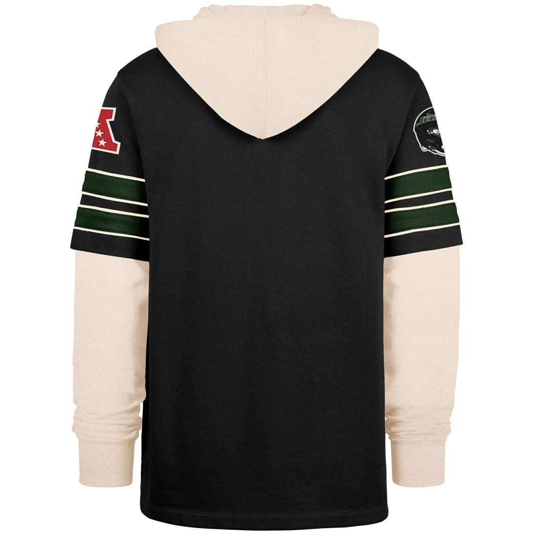 New York Jets '47 Split Zone Cornerback Duo Hoodie - Black - 47 brand