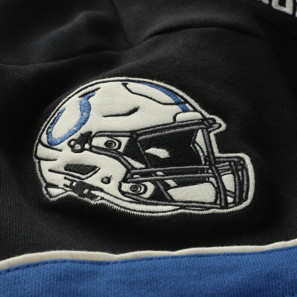 Indianapolis Colts '47 Split Zone Cornerback Duo Hoodie - Black - 47 brand