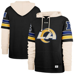 Los Angeles Rams '47 Split Zone Cornerback Duo Hoodie - Black - 47 brand