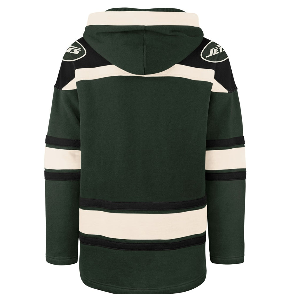 New York Jets '47 Men's Superior Lacer Hoodie - Dark Green - 47 brand