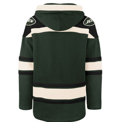 New York Jets '47 Men's Superior Lacer Hoodie - Dark Green - 47 brand
