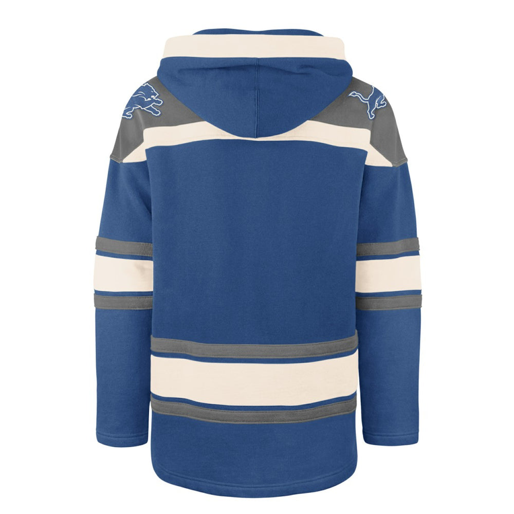 Detroit Lions '47 Men's Superior Lacer Hoodie - Blue - 47 brand