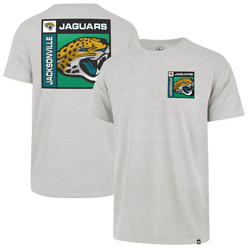 Jacksonville Jaguars '47 Chrome Plate Franklin T-Shirt - Gray - 47 brand