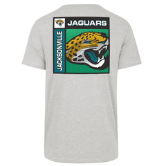 Jacksonville Jaguars '47 Chrome Plate Franklin T-Shirt - Gray - 47 brand