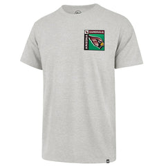 Arizona Cardinals '47 Chrome Plate Franklin T-Shirt - Gray - 47 brand