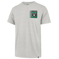 Las Vegas Raiders '47 Chrome Plate Franklin T-Shirt - Gray - 47 brand
