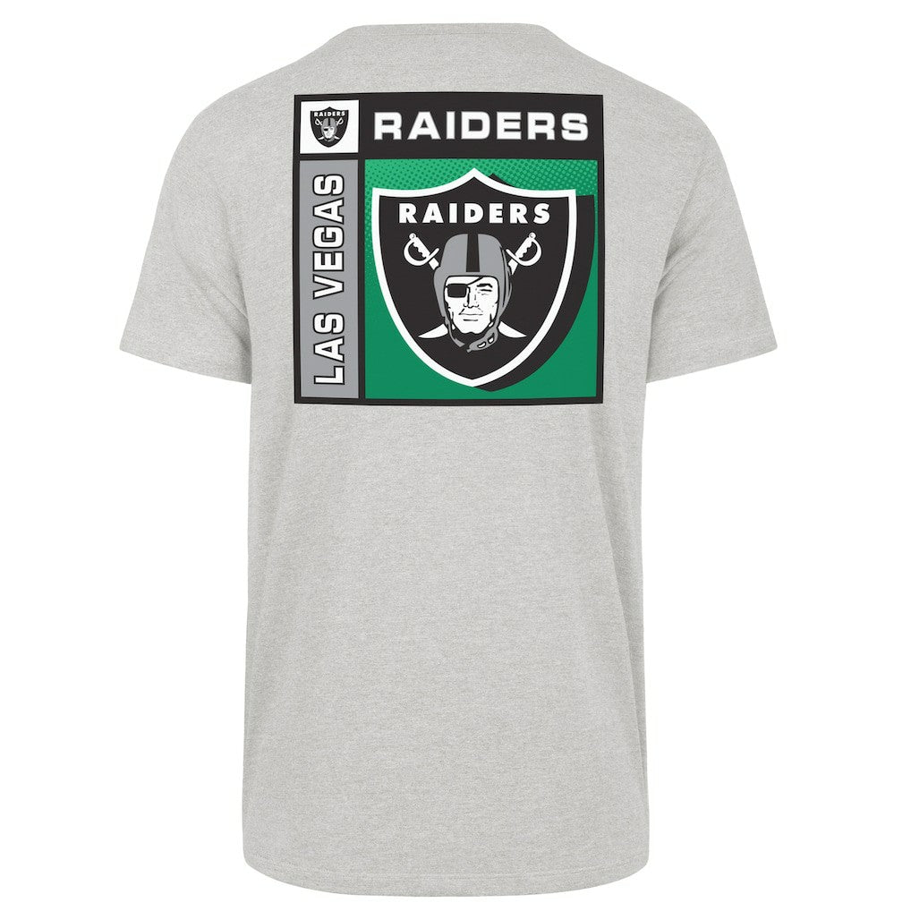 Las Vegas Raiders '47 Chrome Plate Franklin T-Shirt - Gray - 47 brand