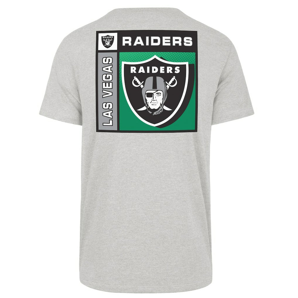 Las Vegas Raiders '47 Chrome Plate Franklin T-Shirt - Gray - 47 brand
