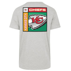 Kansas City Chiefs '47 Chrome Plate Franklin T-Shirt - Gray - 47 brand