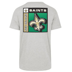 New Orleans Saints '47 Chrome Plate Franklin T-Shirt - Gray - 47 brand