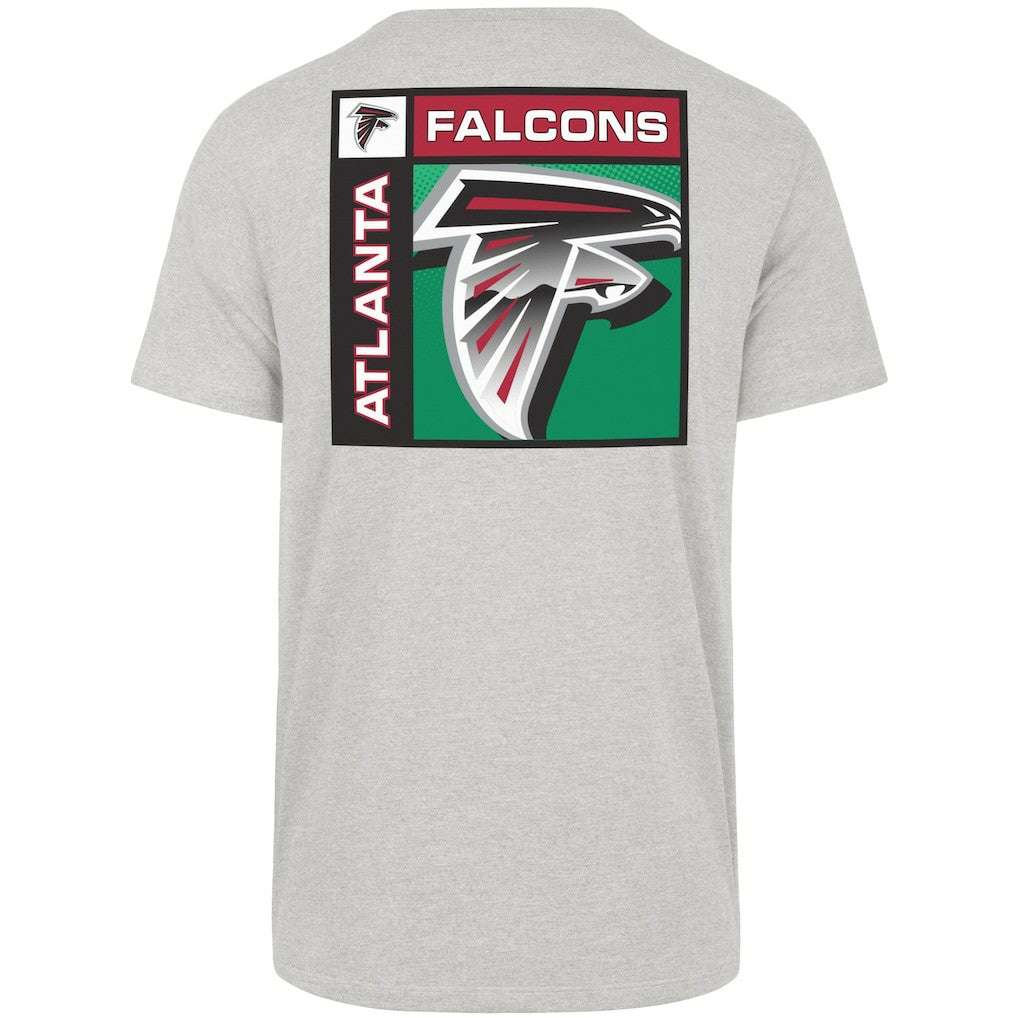Atlanta Falcons '47 Chrome Plate Franklin T-Shirt - Gray - 47 brand