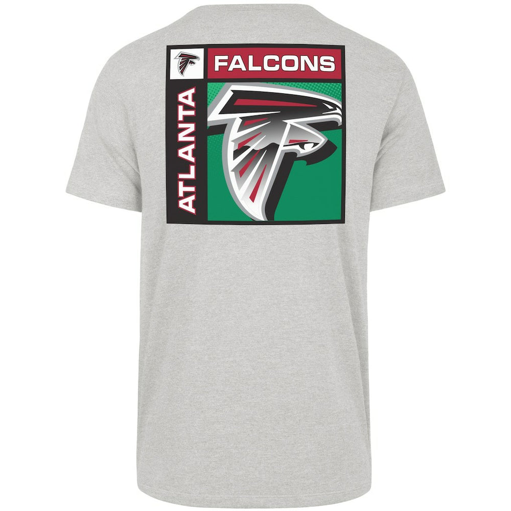 Atlanta Falcons '47 Chrome Plate Franklin T-Shirt - Gray - 47 brand