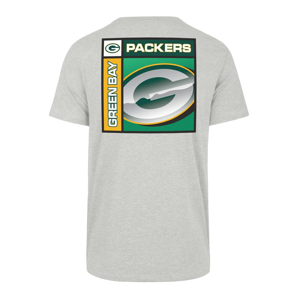 Green Bay Packers '47 Chrome Plate Franklin T-Shirt - Gray - 47 brand