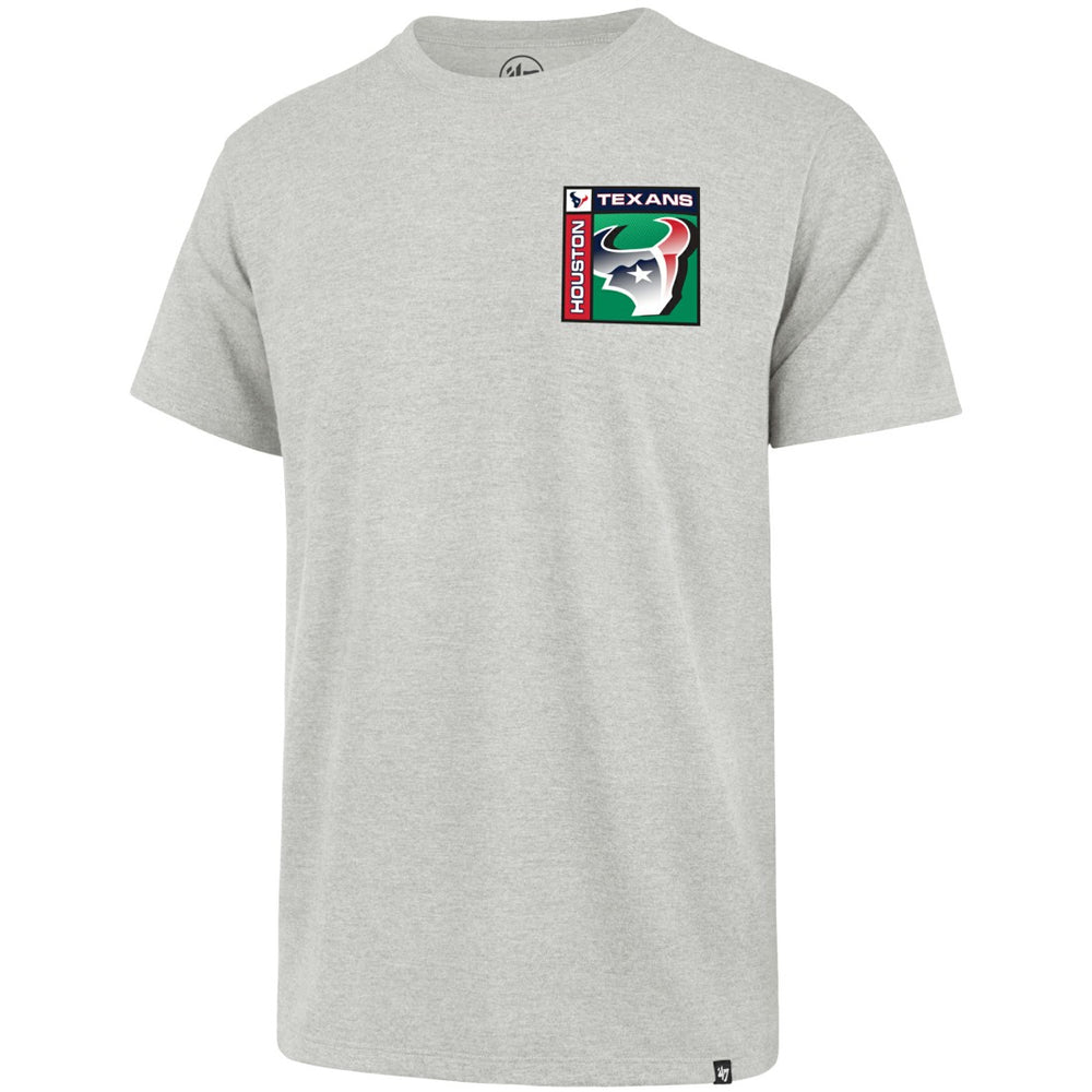 Houston Texans '47 Chrome Plate Franklin T-Shirt - Gray - 47 brand
