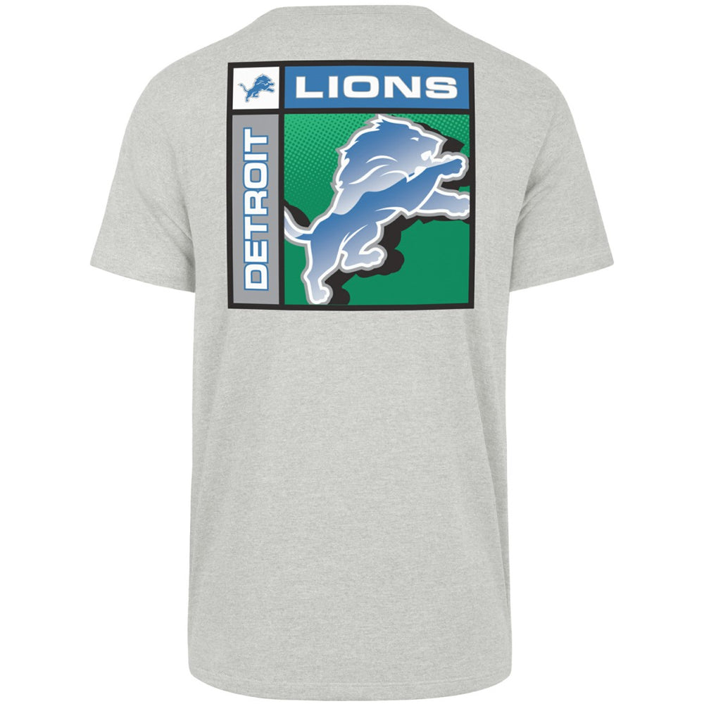 Detroit Lions '47 Chrome Plate Franklin T-Shirt - Gray - 47 brand