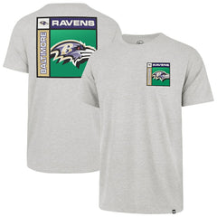Baltimore Ravens '47 Chrome Plate Franklin T-Shirt - Gray - 47 brand